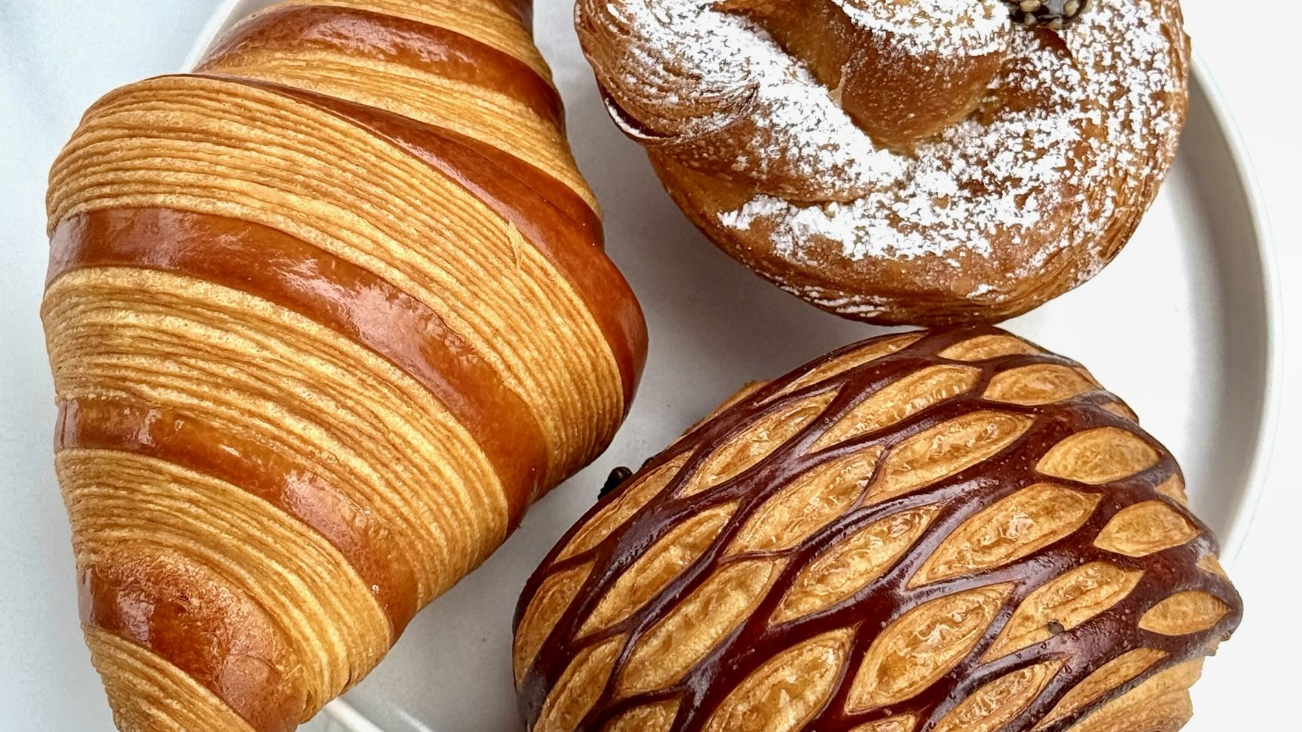 Fresh viennoiseries at L'Experience Paris