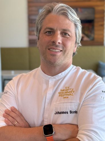 Executive chef Johannes Bonin